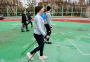 В ВГСПУ состоялся  мастер-класс по северной ходьбе для студентов 1 курса
