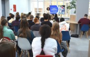 Преподаватель ВГСПУ выступила с лекцией в рамках просветительской акции «Учитель учителю» Российского общества «Знание»