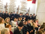 Студенты и преподаватели ВГСПУ приняли участие в мероприятии проекта «Война на холсте - как память поколений»