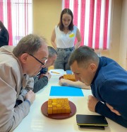 Инклюзивные волонтеры ВГСПУ помогли инвалидам по зрению принять участие в соревнованиях