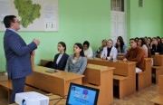 Учитель биологии, выпускник ВГСПУ Сергей Кравченко – гость университета в дни Большой учительской недели 