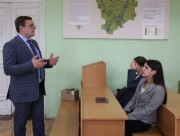Учитель биологии, выпускник ВГСПУ Сергей Кравченко – гость университета в дни Большой учительской недели 