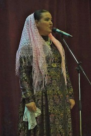 Заслуженный коллектив народного творчества фольклорно-этнографический ансамбль «Покров»  выступил с концертом в Волгоградском  военном  госпитале
