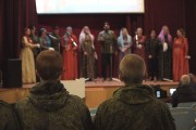 Заслуженный коллектив народного творчества фольклорно-этнографический ансамбль «Покров»  выступил с концертом в Волгоградском  военном  госпитале