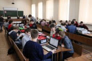 Научно-практическая конференция и «ROBOMIR – 2020» состоялись на базе факультета математики, информатики и физики ВГСПУ
