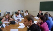 Участники мастер-класса «Искусство задавать вопросы: когнитивные методы»