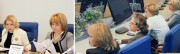 Участники круглого стола «Новые формы поддержки семьи в рамках федерального проекта «Крепкая семья» Участники круглого стола «Новые формы поддержки семьи в рамках федерального проекта «Крепкая семья»