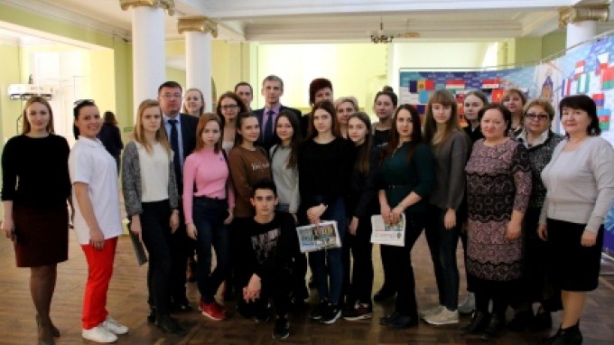 В ВГСПУ побывали учащиеся педагогического класса из Иловлинского района