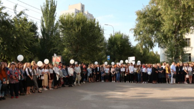 Волгоградский государственный социально-педагогический университет поприветствовал первокурсников