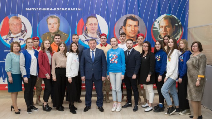 Представители ВГСПУ – участники встречи с губернатором Волгоградской области Андреем Бочаровым
