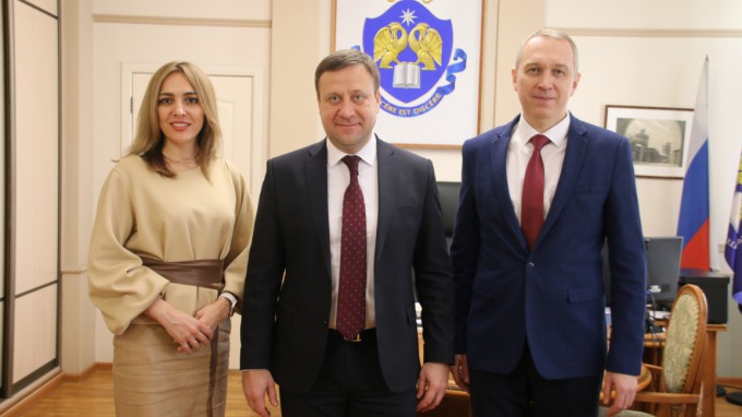 ВГСПУ с визитом посетил заместитель руководителя Россотрудничества