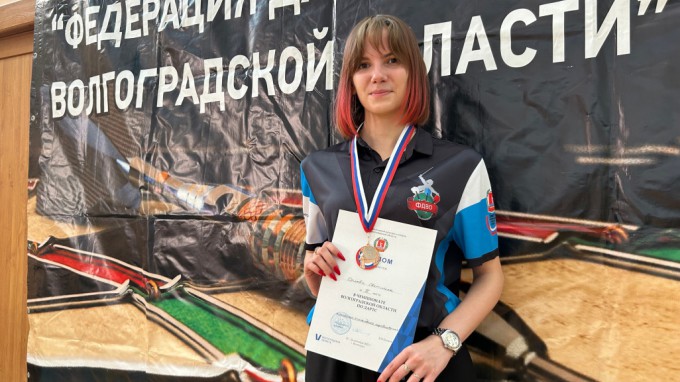 Активистка ВГСПУ стала призером чемпионата Волгоградской области по дартс