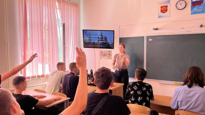 Студенты пятого курса факультета исторического и правового образования завершили свою работу в рамках педагогической практики